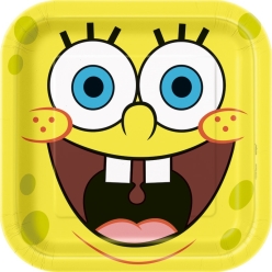 SpongeBob Dinner Plates - 8 Pack